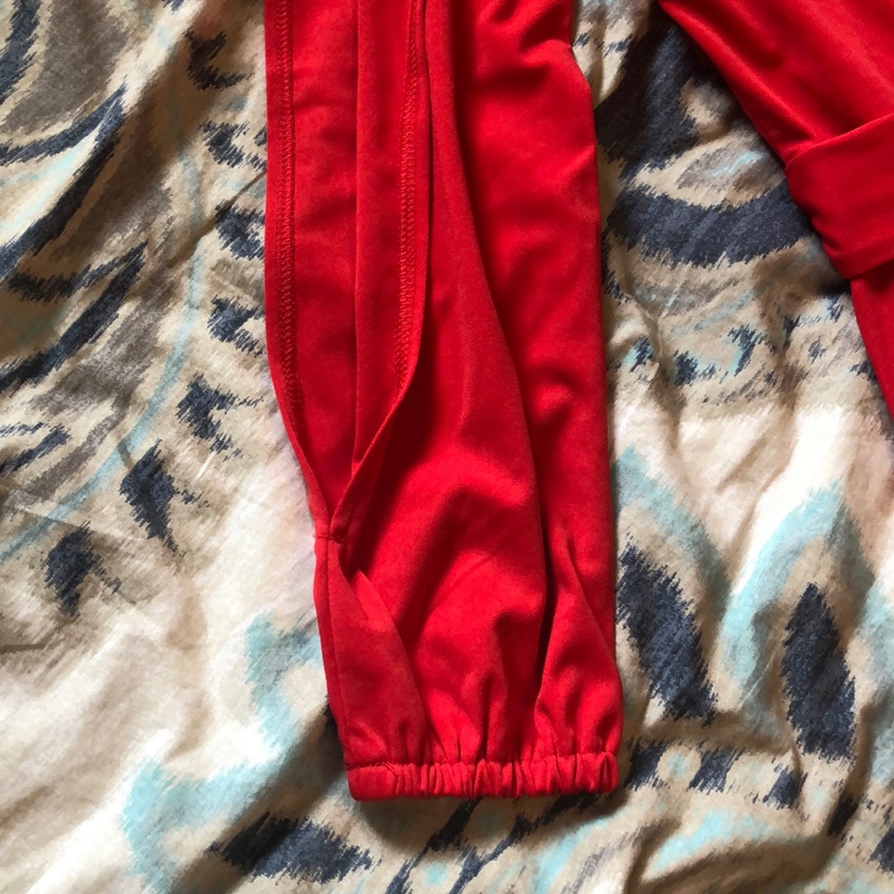 Red jumpsuit - Picture 3 of 4
